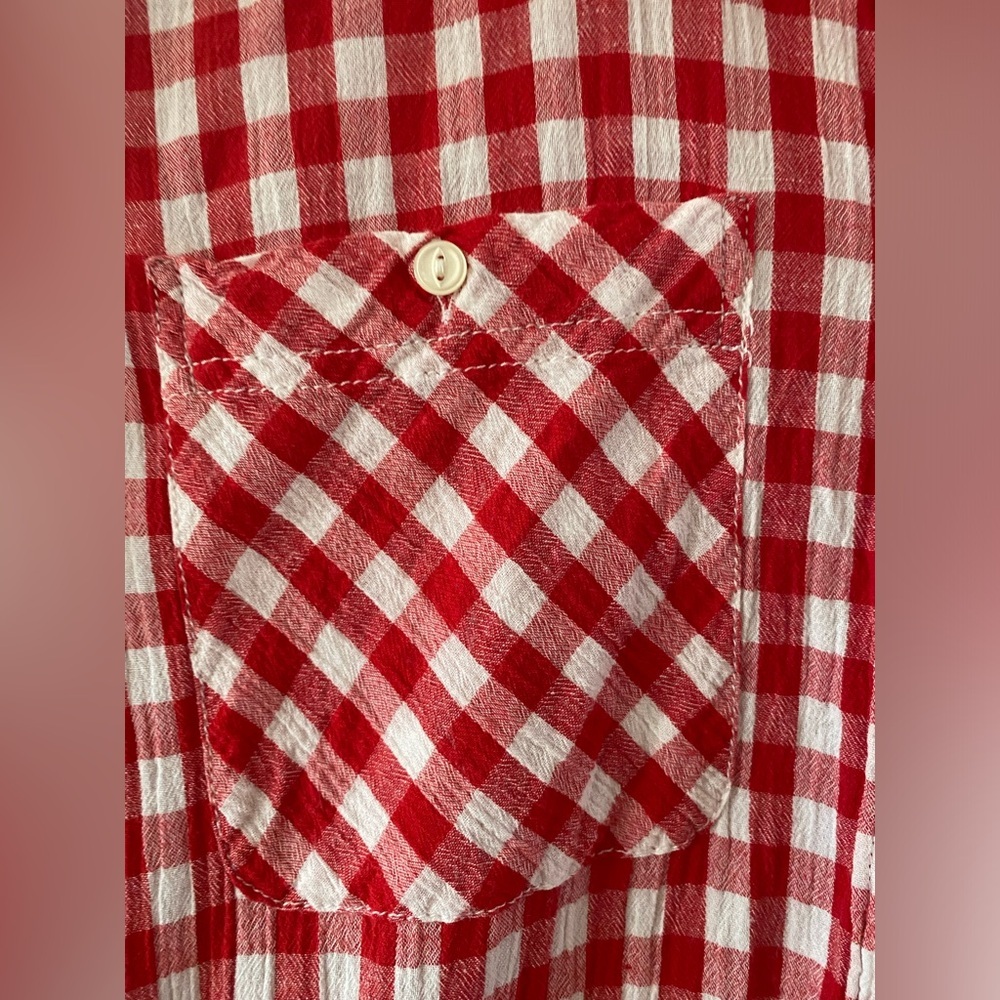 Denim Supply Ralph Lauren Plaid romper rare colors red and white
Size M - Picture 4 of 9